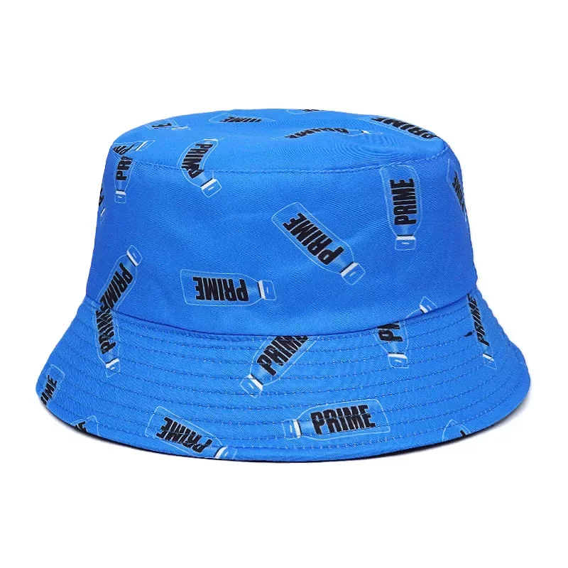 2024 Letter Print Bucket Hat Panama Fisherman Hats Men Women Printing Harajuku Summer Outdoor Hip Hop Bob Cap Gorras