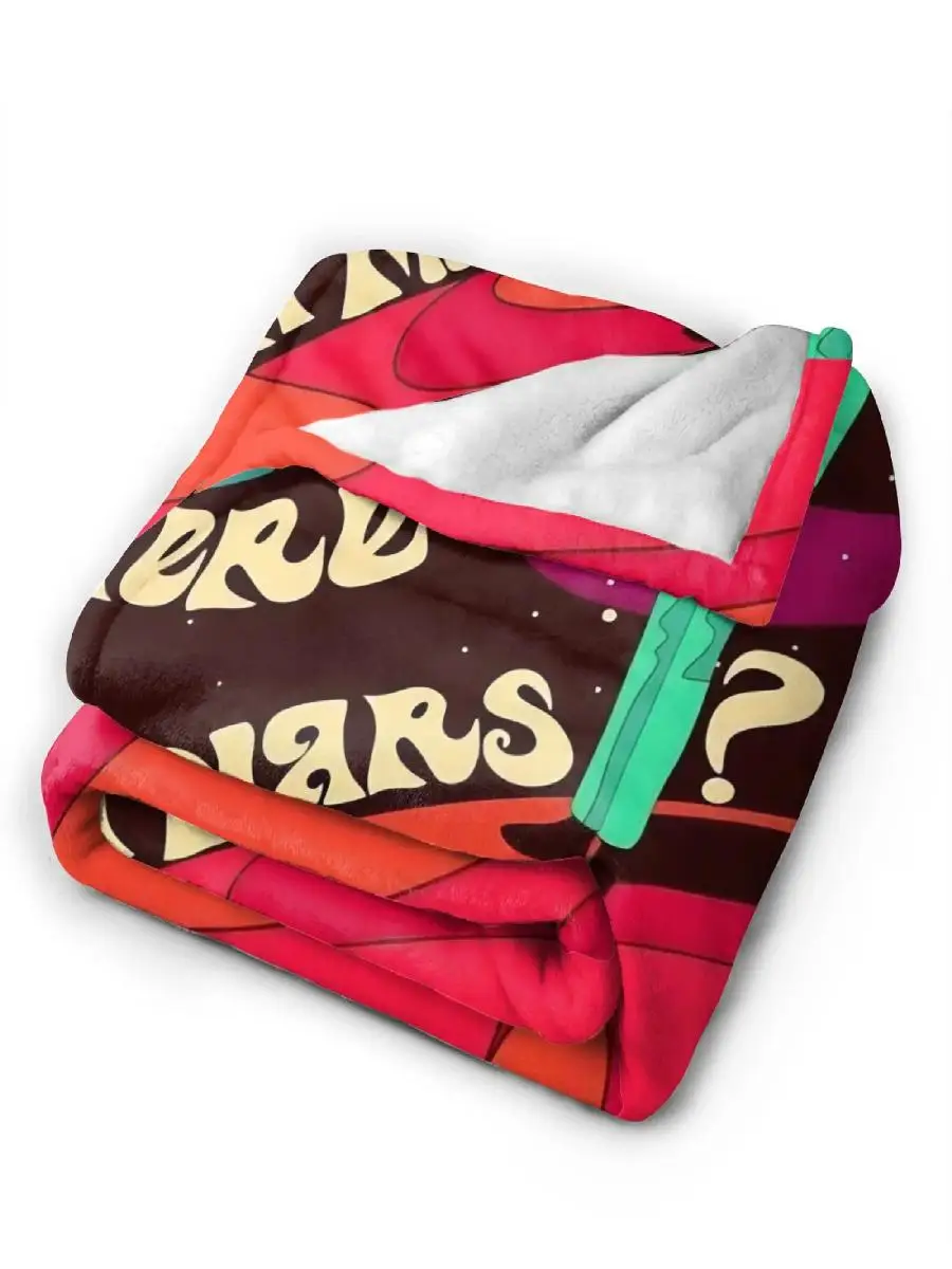 David Bowie Graphic Throw Blanket Warm and Cozy for Winter Perfect for Students Bedrooms