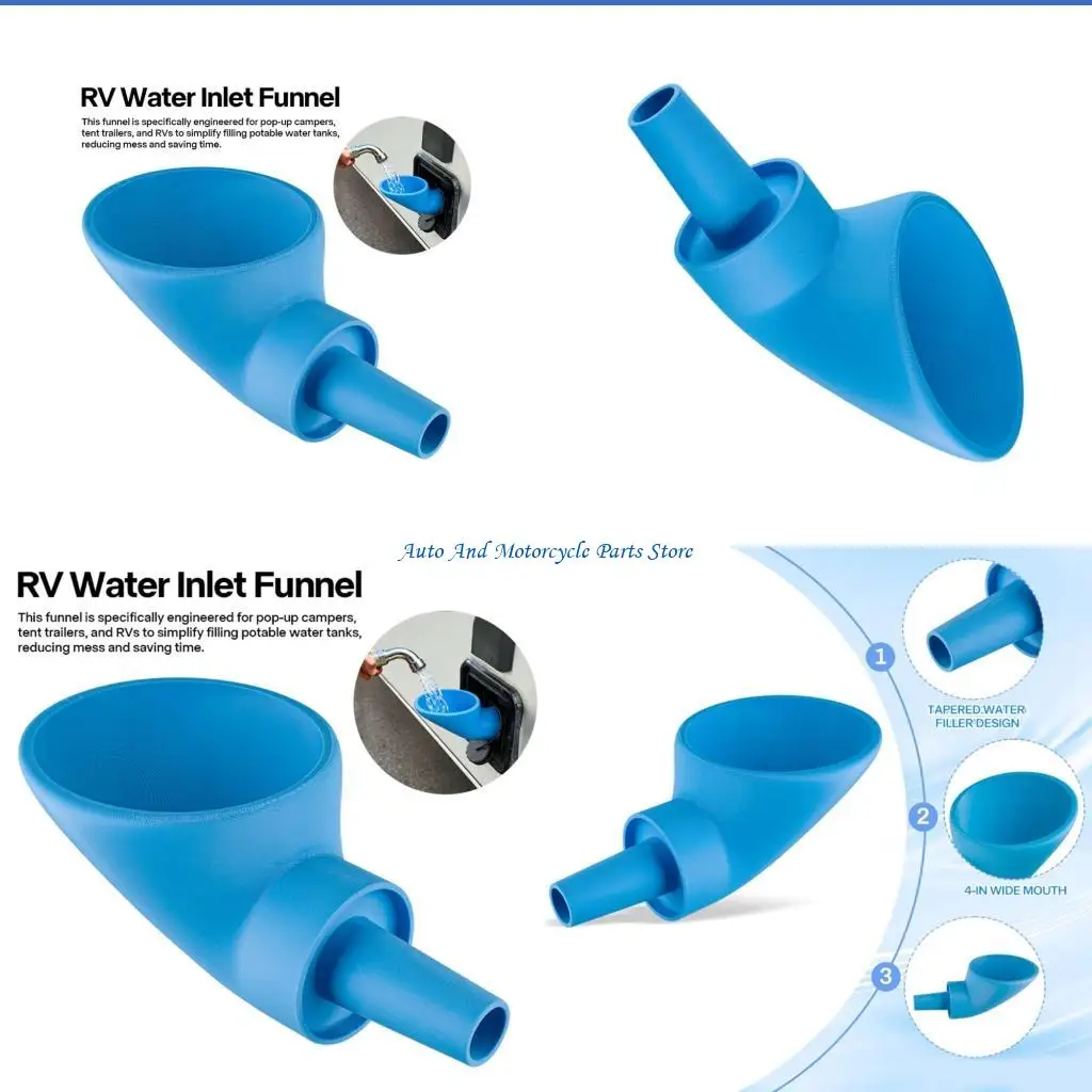 

P9FD Ergonomic Water Funnel Tool Ensures Quick And Leakproof Refilling Funnel