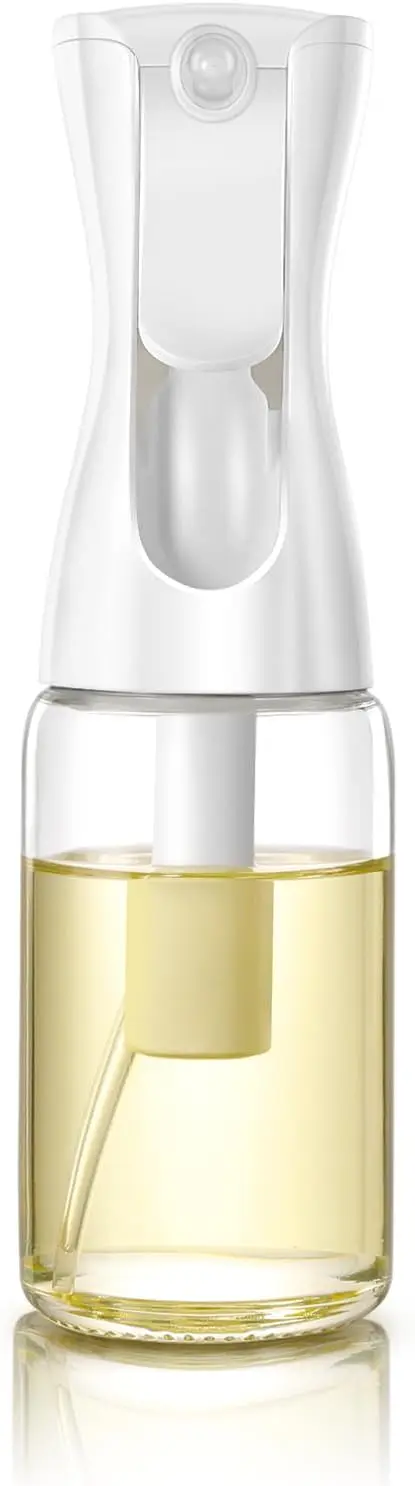 

Oil Sprayer/Mister 5.1 fl oz (150ml), For Cooking Oil, Olive Oil, Soy Sauce, Vinegar, Non-Aerosol Refillable Dispenser, Spray Bo