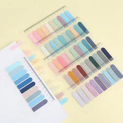 200 Sheets Multifunctional Sticky Memo Pad Self Adhesive Label Note Bookmarks Ruler Notepad School Office Stationery Supplies