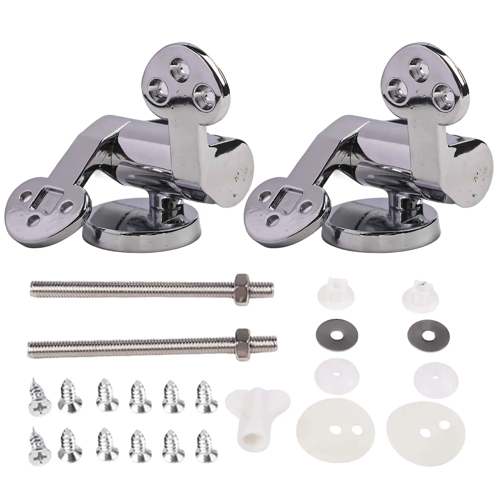 

Bathroom Renovation 72 5 63mm Toilet Seat Hinges Easy Install Toilet Hinges Bathroom Renovation Zinc Alloy Hinges