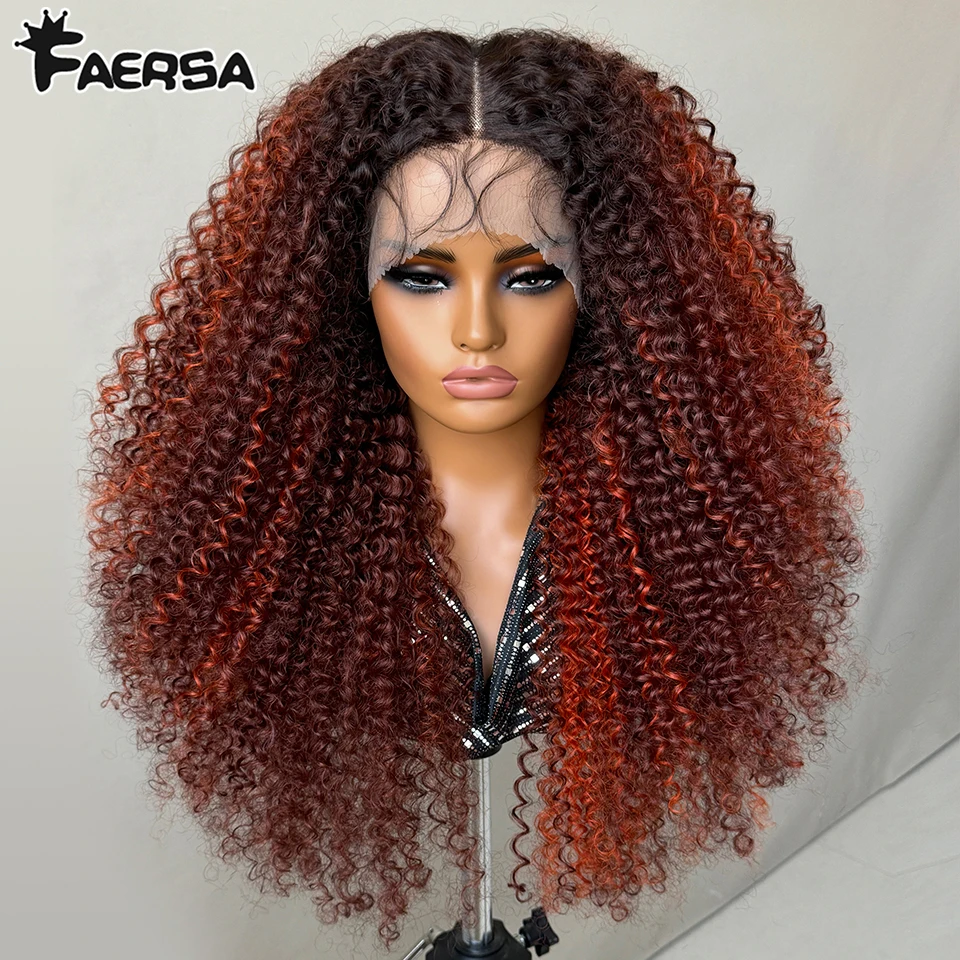 

Jerry Curl Synthetic Lace Wigs 24Inch 13x5x1.5 Kinky Curly Wig For Afro Female Black Pre Plucked Latisha Lace Front Wig ForWoman