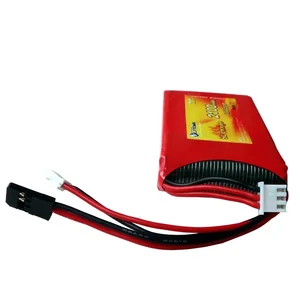 Flytown 2100MAH 2S1P 6.6V 20C LifePo4 Life Battery Batterie TX -Paket für Futaba 3pv T14SG 8J 10J 4pk 4pv 4pm 4pm 7px 4pls 16sz 8 Hauptverkaufsbatterie -Radio -Futaba - №3