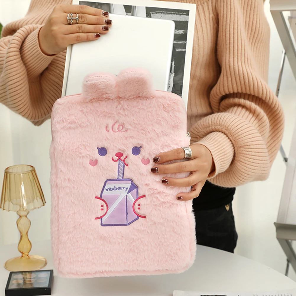 11 Inch Laptop Tablet Case For Cute Cartoon Bear Rabbit Design Mac IPad Pro 9.7 10.5 10.8 10.9 Inch Korea Ipad Sleeve Bags Pouch