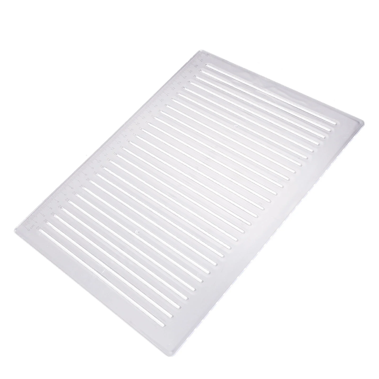 De Circle Answer Line Ruler Office Scale Architect Plastic Straight Edge Tekening Briefpapier