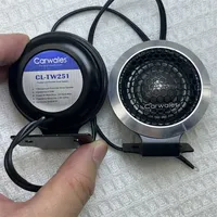 Aluminum Shell Car Universal Modified Audio Wire Ball Tweeter 120W HIFI Stereo Speaker Tweeter Is Easy To Install.