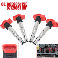06E905115G/E/C/D Ignition Coil For Audi Q5 A3 A4 A5 A6 R8 A7 TT VW Passat CC B7 Sciricco Tiguan 07K905115F 07K905115G