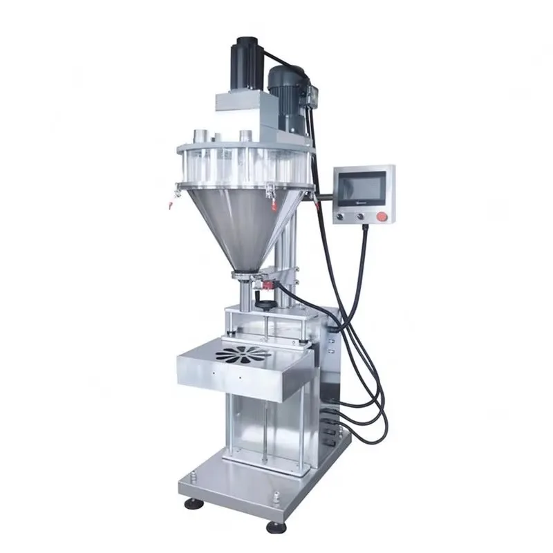 Vertical Screw Auger Sugar Powder Filling Machine Dry Chemical Spicy Seasoning Powder Dispenser