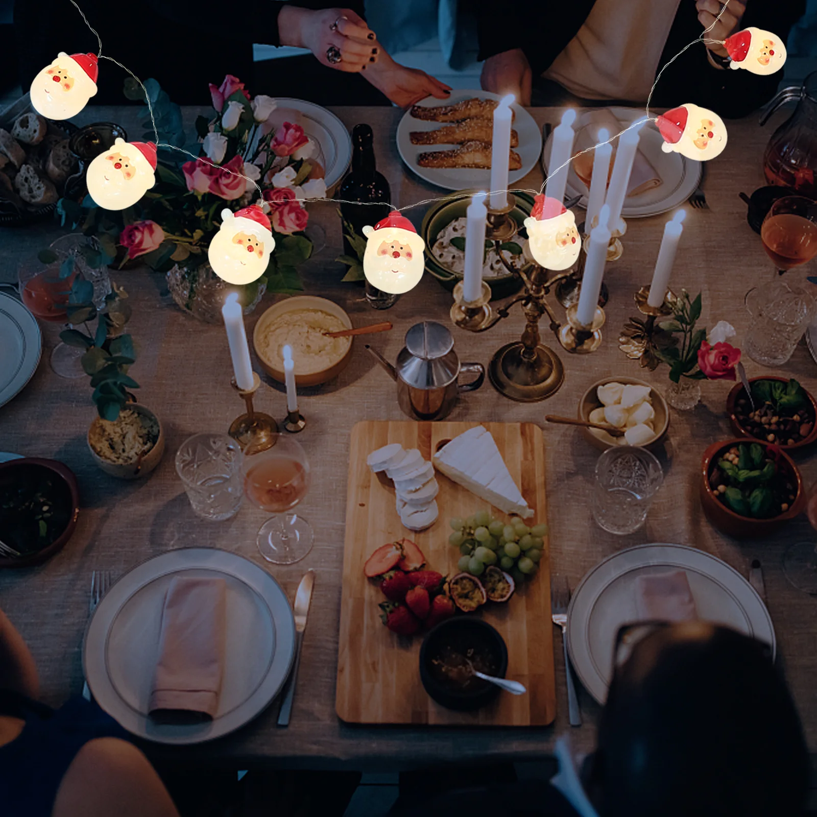 LED ストリングライト 10 LED 0.5W ホワイト 超高輝度 屋内屋外ホームパーティー結婚式クリスマス用