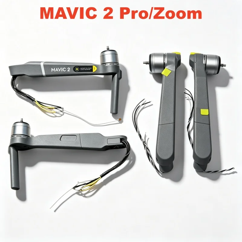 Originaler vorderer und hinterer Arm mit Motoren für Mavic 2 Pro/Mavic 2 Zoom Ersatzteile, linker und rechter Motorarm