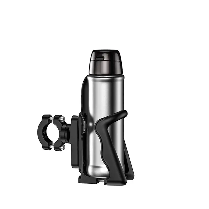 Durable-5X Motorcycle Cup Holder Drink Holder Rotation Handlebar Bike Water Cup Holder Motorcycle Bottle Cage Universal