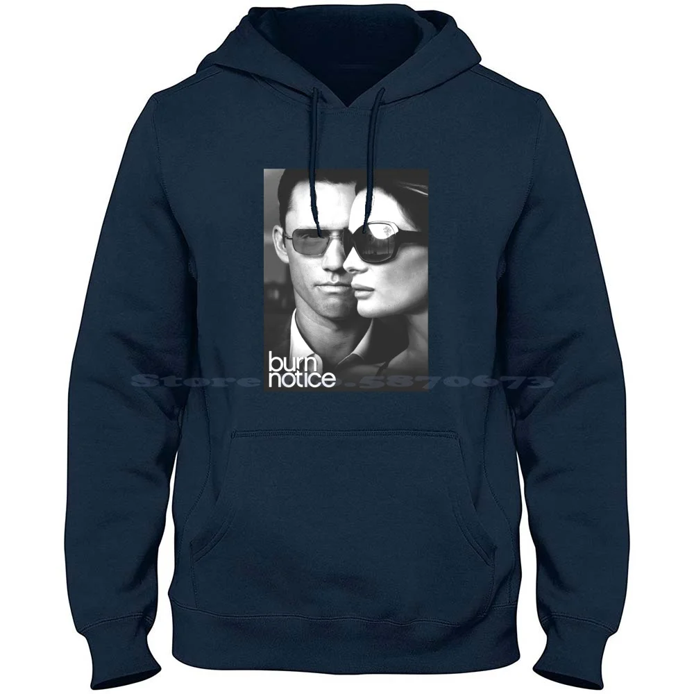 Burn Notice 100% Pure Cotton Hoodie Tshirt Burn Notice Michael Westen Fiona Tv