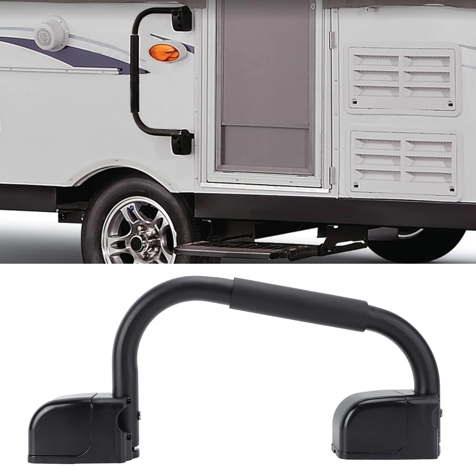 

Удобная и прочная внешняя ручка-поручень для автодома с удобным захватом, удобная в использовании, с прочной рамой