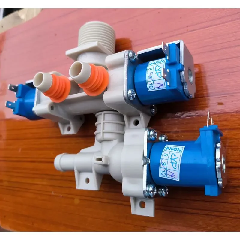 Para LG Máquina de lavar totalmente automática AJU 72911001   Peça eletromagnética da válvula da entrada de água DC12V