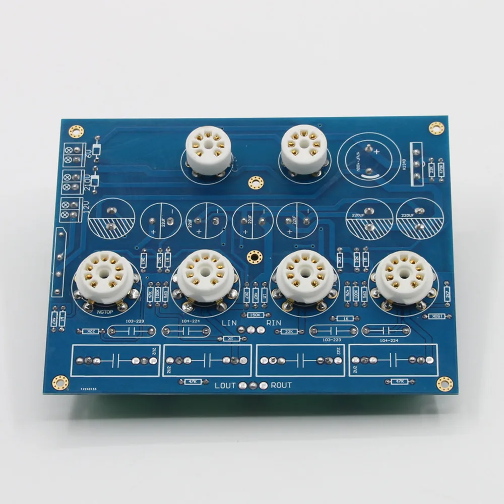 12AX7 12AU7 Vacuum Tube Audio Preamp Board Finished & Kits & Bare PCBs Based on Marantz 7 Amplifier Circuit