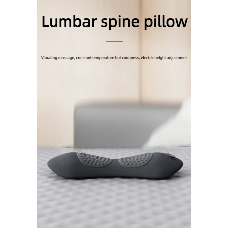 

Электрическая подушка для поясницы 3-в-1 с регулировкой высоты, массажер для спины, подушка для талии с подогревом, подушка для спины из пены с эффектом памяти