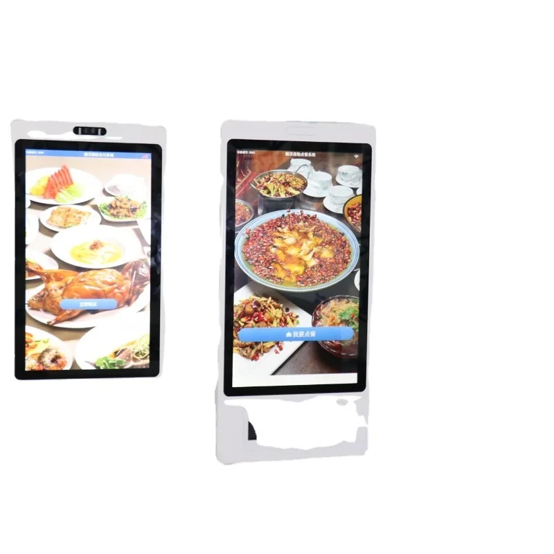 Intelligent 21.5 27 32  Inch Automatic Self Service Ordering Payment Kiosk Machine QR Scanner Payment