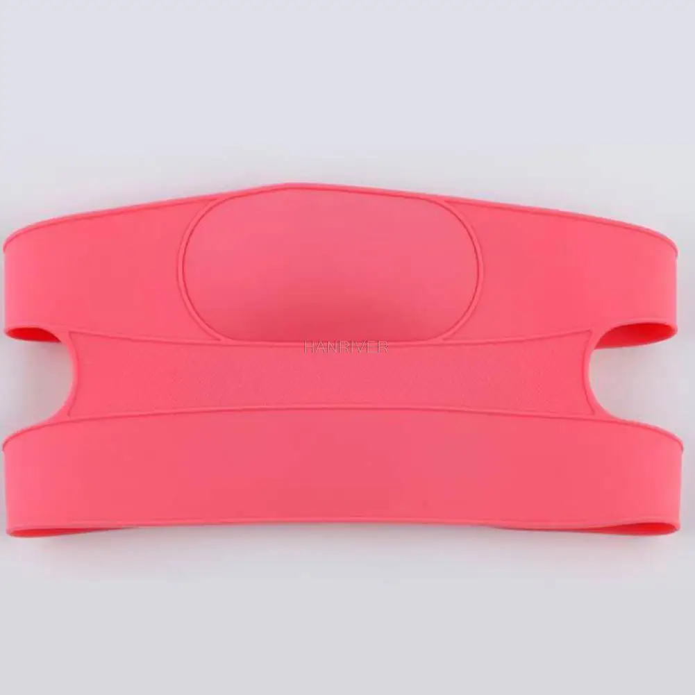 สายรัดหน้ารูปตัววี สำหรับยกกระชับใบหน้า ลดเหนียง นวดหน้า ซิลิโคนถอดได้ กันลื่น