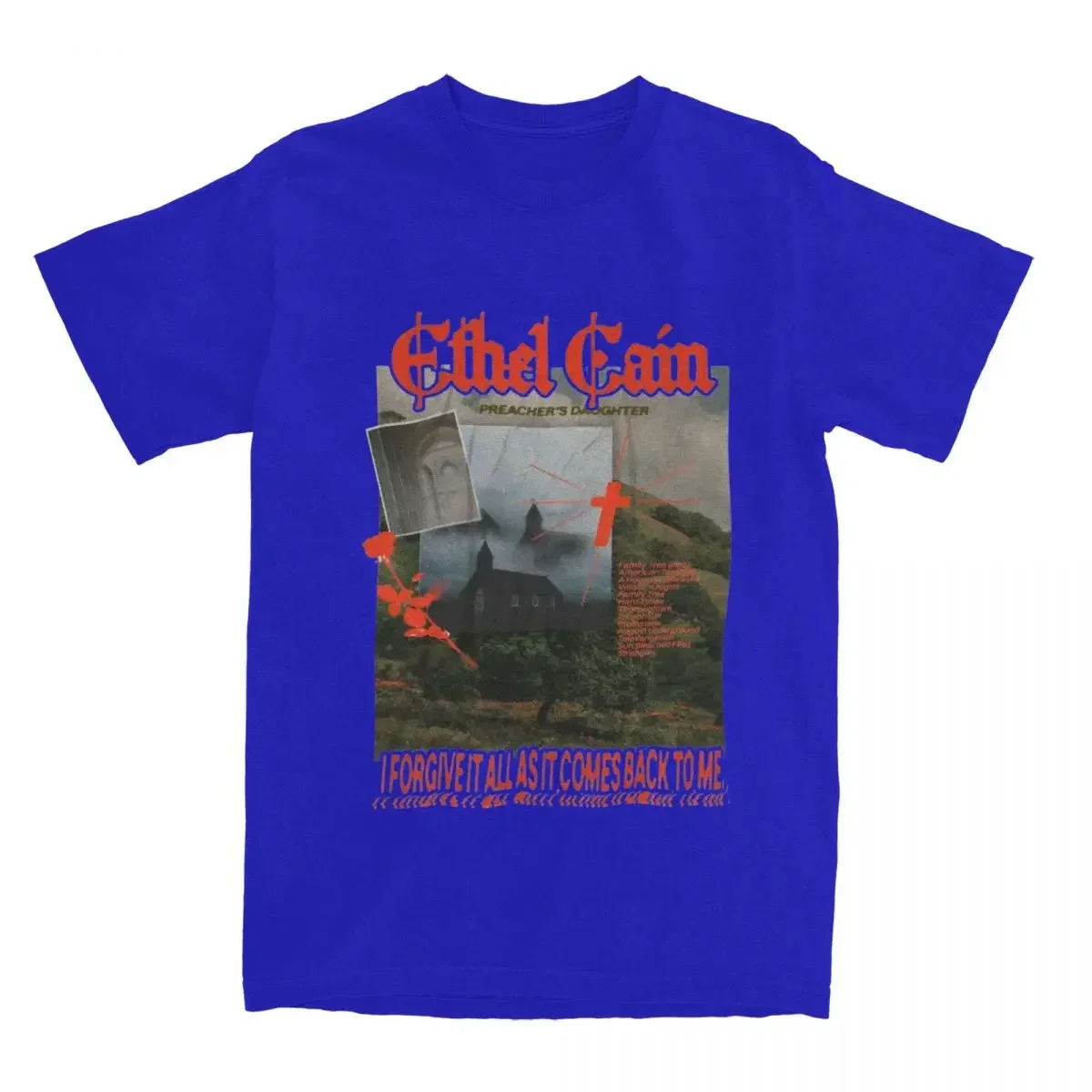 Men Women's Ethel Cain Music T-Shirt Merchandise Fashion 100% Cotton T Shirts Tee Clothing Birthday Present streetwear vintage