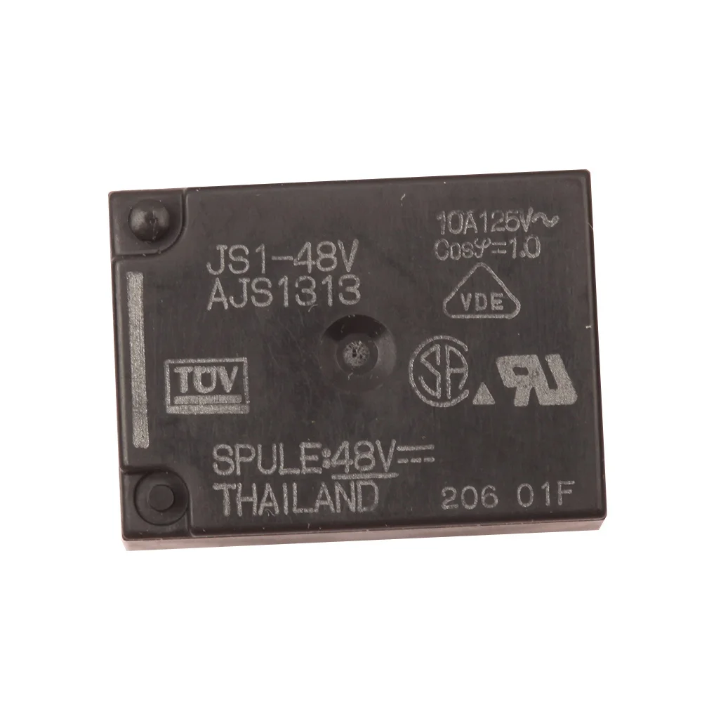 AJS1313 4123-1C-48V JS1-48V 5PINS 10A125V Power Relay