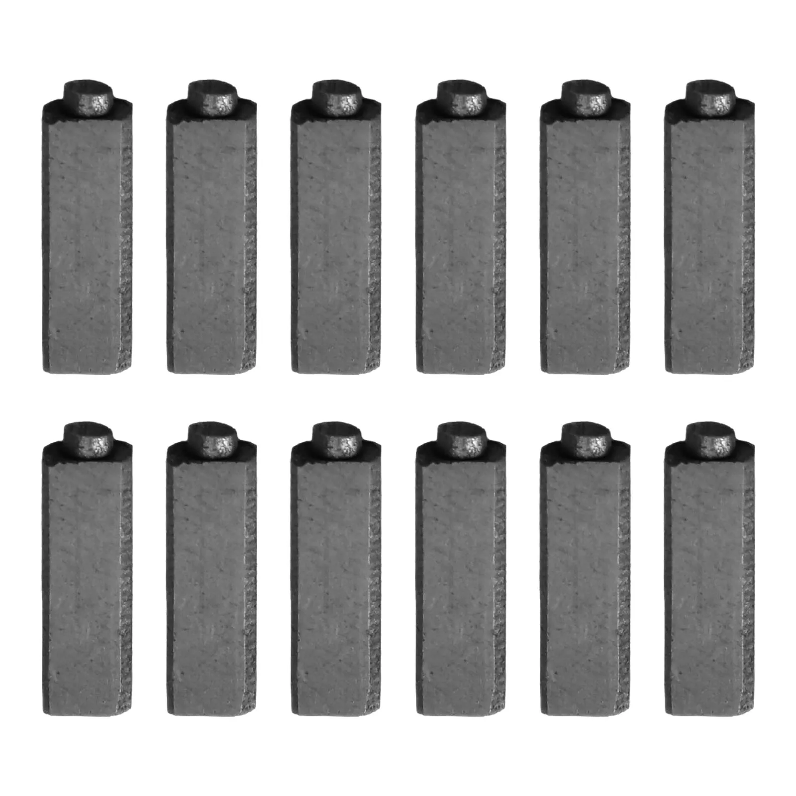 12pcs 4x5.5x17mm Carbon Brushes/ For Anchor Engine Electric Hair Dryer General Power Tool Replacement Part