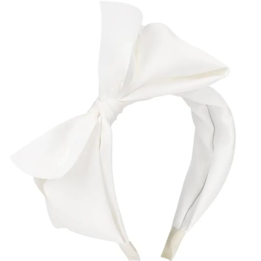 Bowknot Headbands, Wide Turban Hair Hoops With Knotted Bows - Hair Accessories for Women