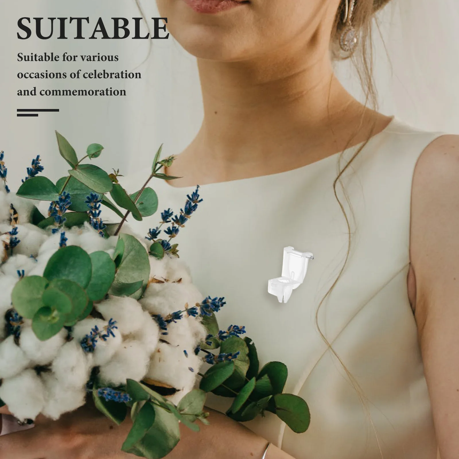 

50Pcs Flower Corsage Pins Backs Blank Boutonniere Decorative Bar Pin Wedding Suit Buttonhole Groomsmen Bridesmaids Accessories