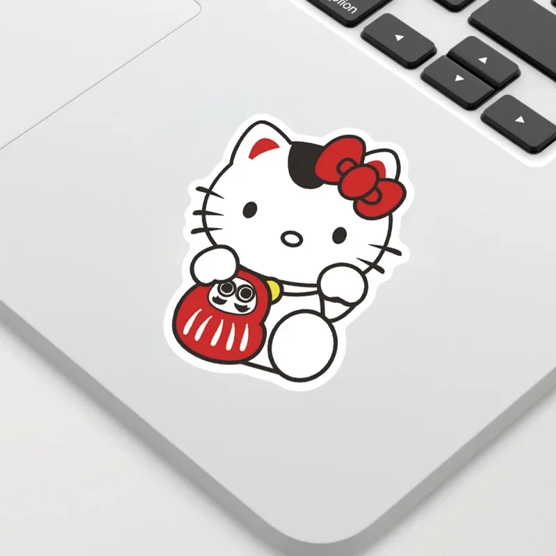 50/100Pcs Hello Kitty Cartoon Stickers Girl Decals for Laptop Diary Scrapbook Stationery Car Decoration Sticker Kids Toys