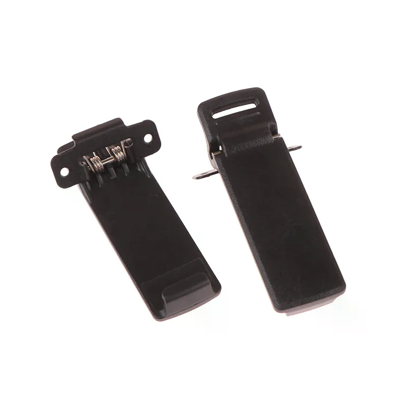 2Pcs Gürtel Clips Walkie Talkie Ersatzteil Zurück Gürtel Clip Für Baofeng 2-weg Radio UV5R Zubehör
