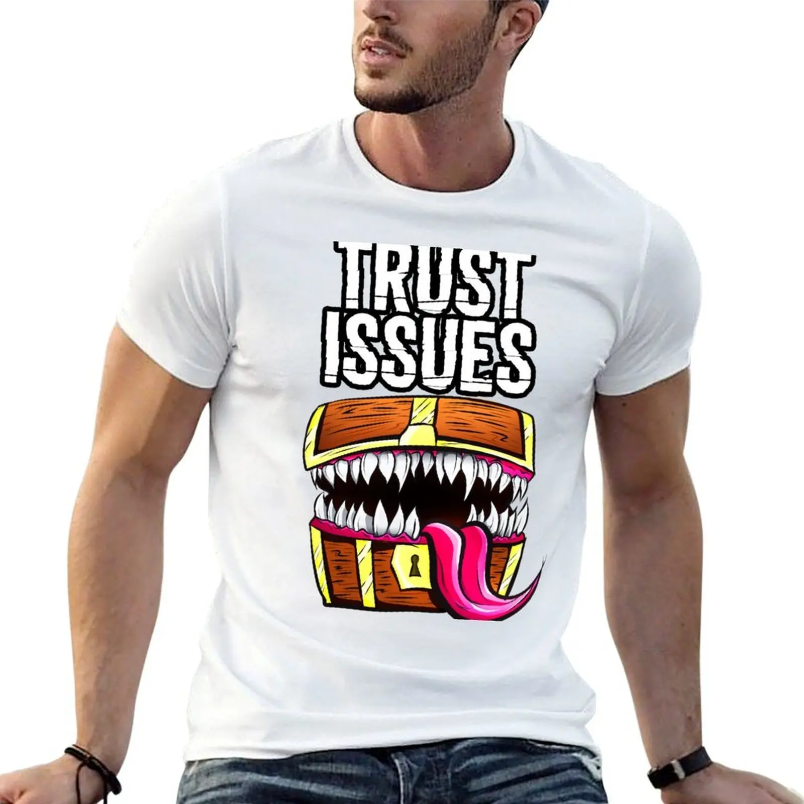 Mimic - Trust Issues T-Shirt football t shirt baggy shirts men clothes