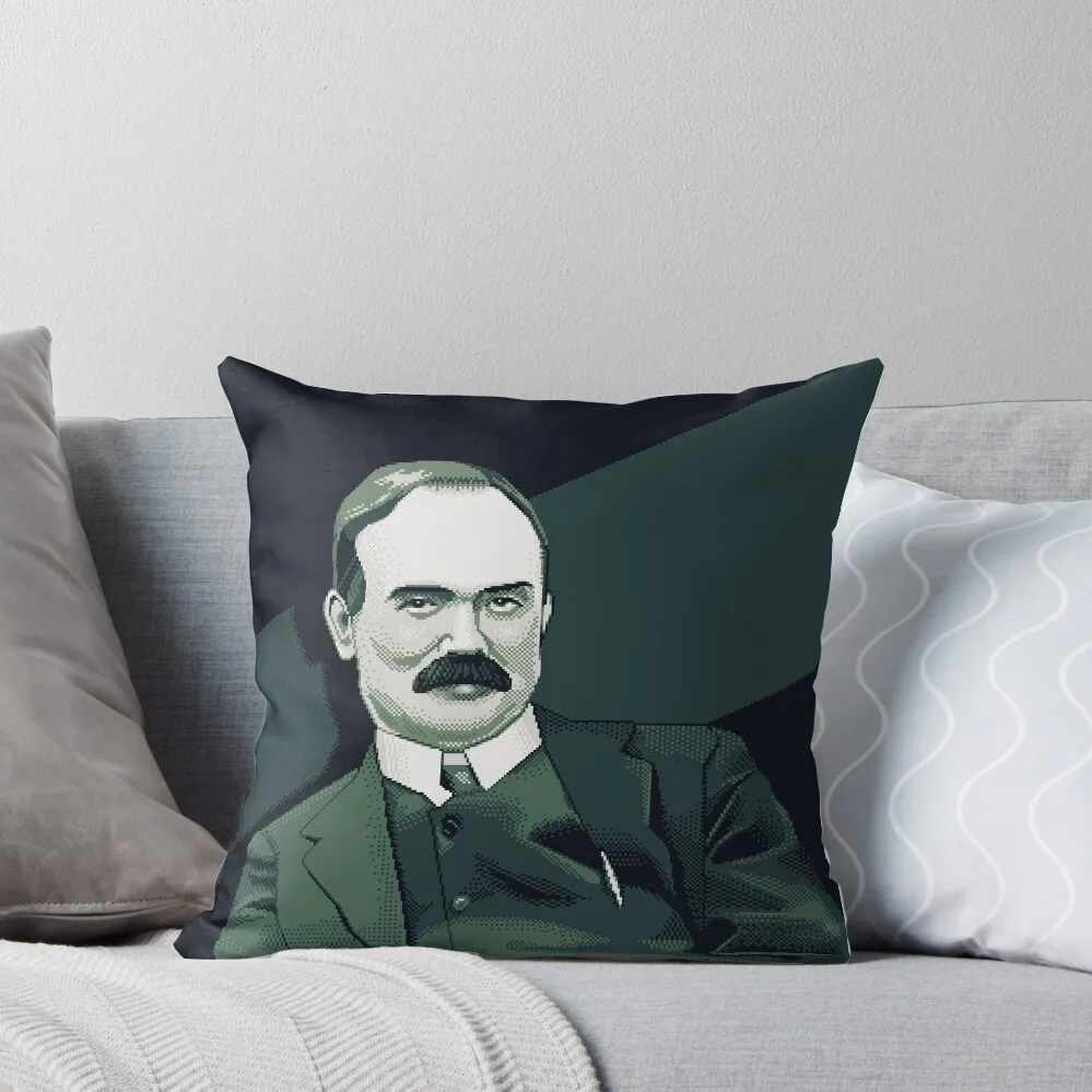 

James Connolly Throw Pillow Cushion Cover Throw Pillow Covers Couch Pillows pillow