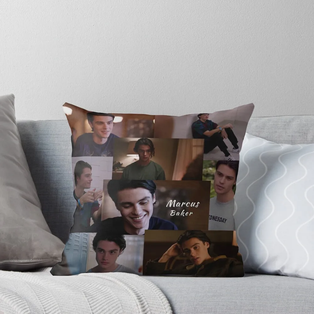 

Marcus Baker from Ginny and Georgia Throw Pillow Cushion Cover Set Cushions For Children Cusions Cover Sofa Pillow Cover pillow