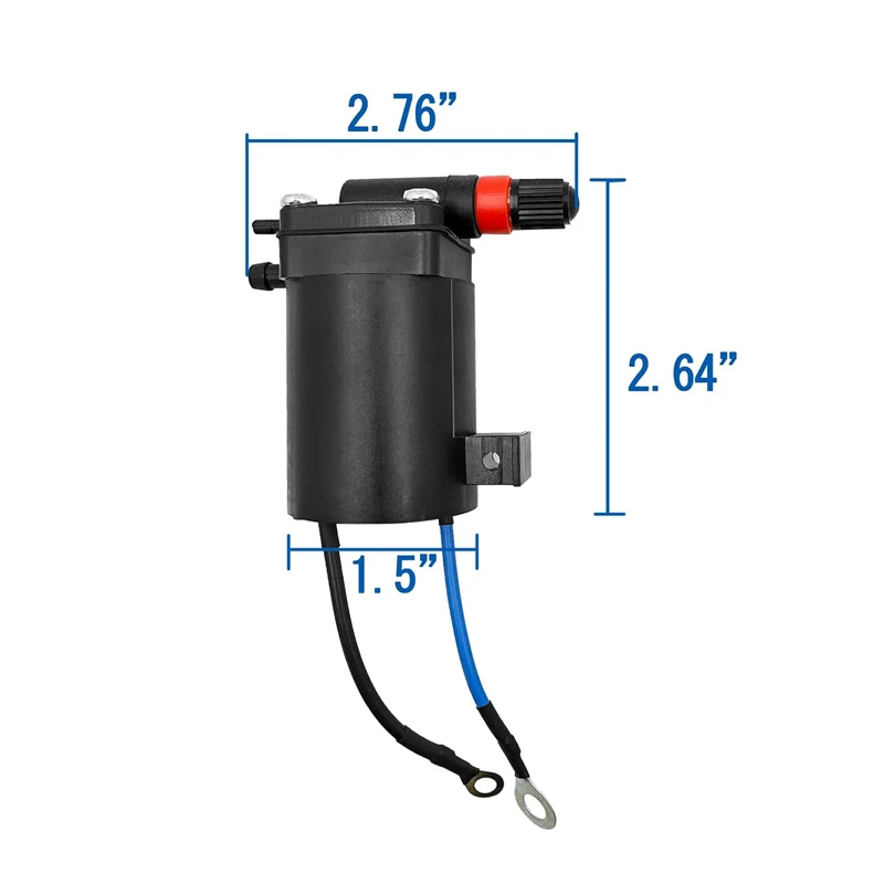 Fuel Primer Choke Solenoid 5828665 437233 437238 43762 434326 397909 for OMC Johnson Evinrude Compatible 5007356