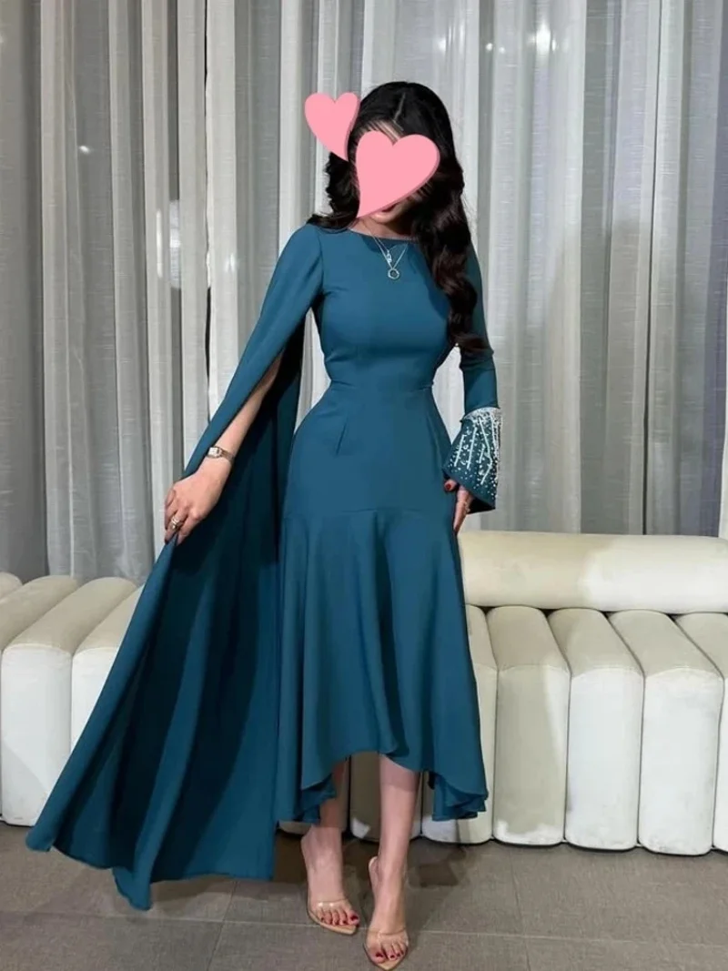 

Customized Elegant Vintage Sexy Peacock Crystal Prom Dress Beads Mermaid Fashion Formal Occasion Simple Exquisite Retro