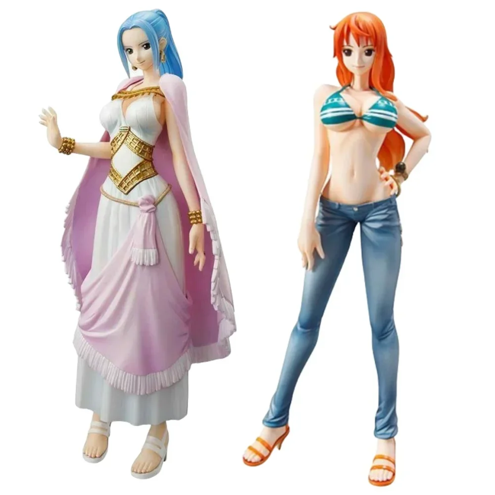 

Original MegaHouse Anime One Piece Nefertari D.Vivi Nami Two Years Later Excellent Portrait of Pirates Figure Model Action Toys