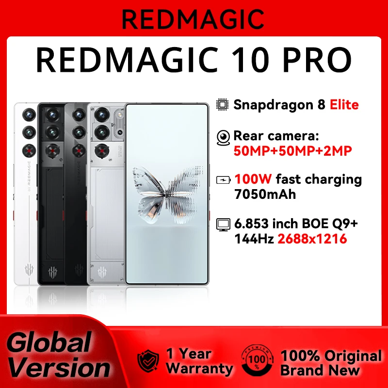النسخة العالمية Redmagic 10 Pro NX789J