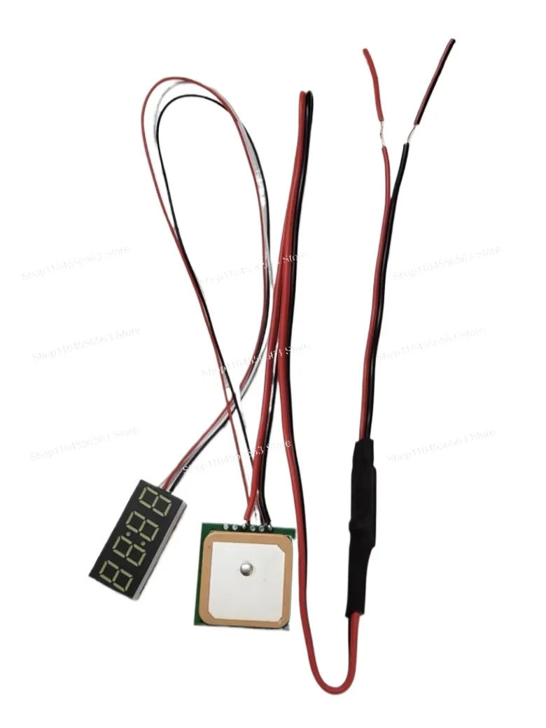 1 шт., счетчик скорости электромобиля, GPS, спутниковый автоматический таймер, время Beidou, электронные часы, измерение скорости, модуль GPS-часов