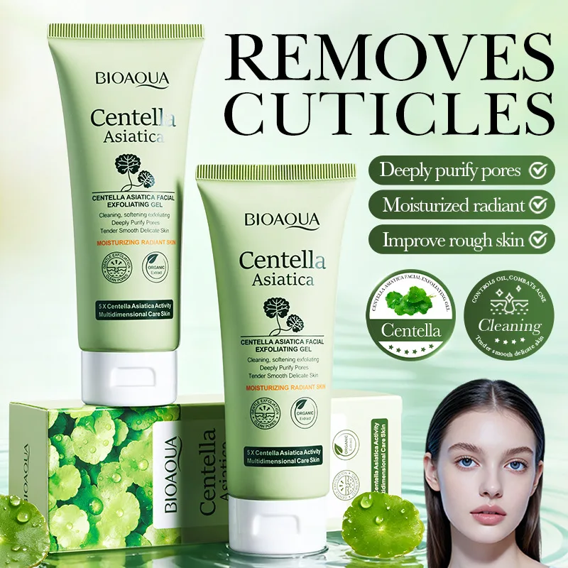BIOAQUA Asiatic Centella Facial Exfoliating Gel Remove Dead 
