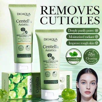 BIOAQUA Asiatic Centella Facial Exfoliating Gel Remove Dead Skin Moisturizing Anti-Aging…