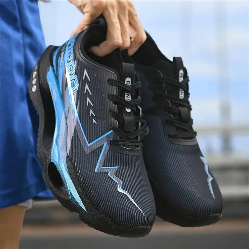 Mens flick Running Shoes Comprehensive Training Men's sneakers Comfy Breathable lining hollow out Design shoe soles Tennis shoes