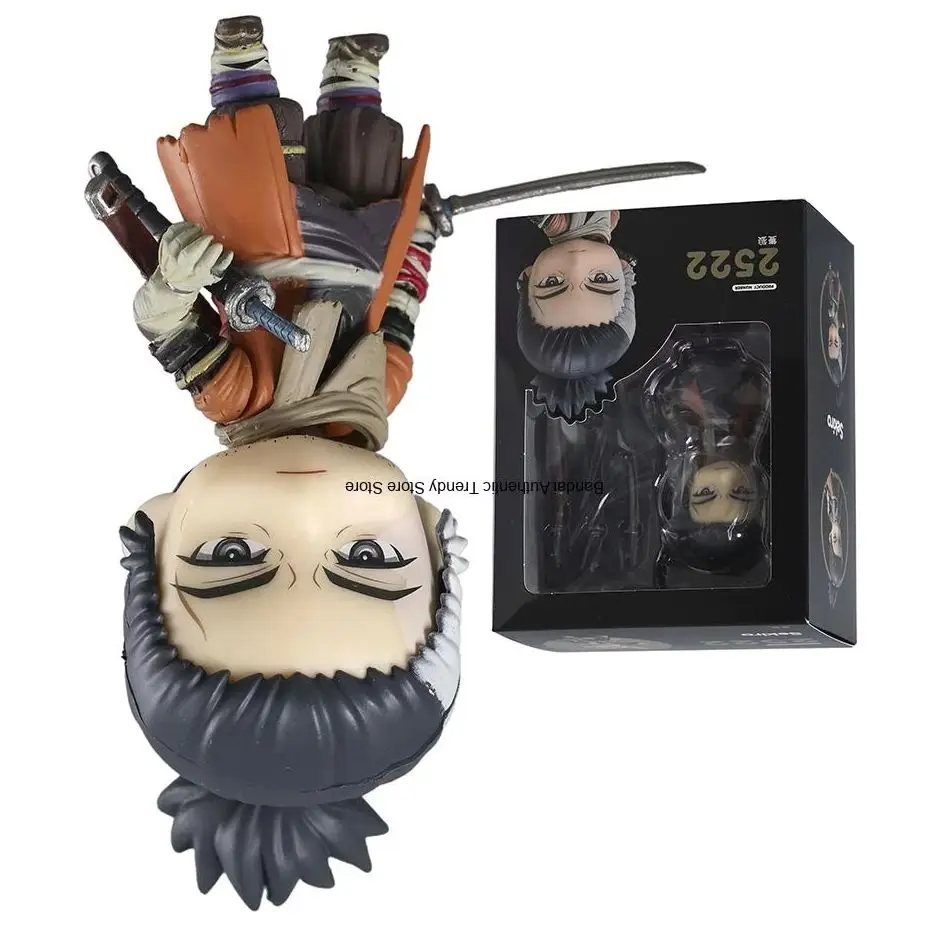 Figura de Acción Sekiro Shadows Die Twice 2522, con Rostro Intercambiable, Articulaciones Móviles, Modelo Coleccionable