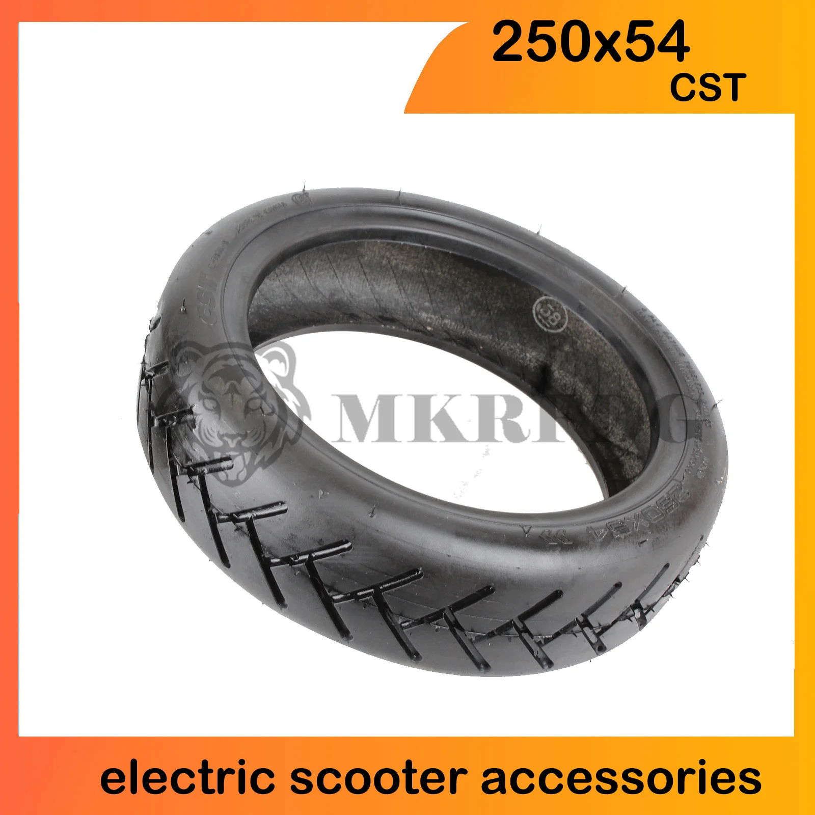 CST Electric Scooter Anti-piercing Thicken Inflatable Tire Rubber 250x54 for Xiaomi M365/Pro/1S Scooter Front Rear Outer Tires