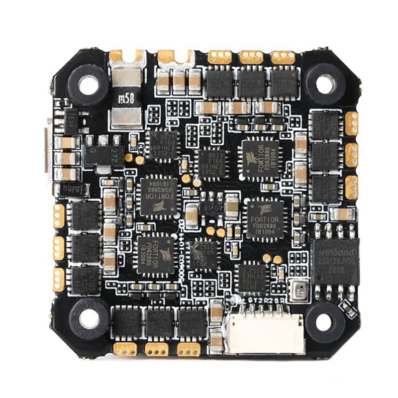 F7 35A AIO Flight Controller STM32F722 Onboard MPU6500 Gyroscope 25.5x25.5MM BLHELIS 3-6S for RC FPV Racing Drone-ABFB