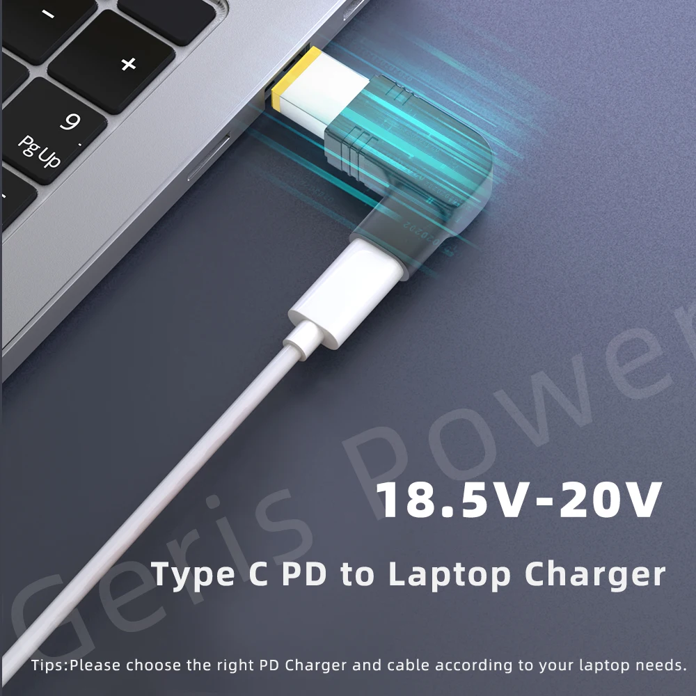 Type C to Dc Power Jack Universal Laptop Power Adapter Connector USB C to Notebook Charger Converter for Asus Hp Lenovo Laptop