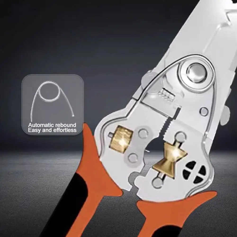 10 In 1 Multi-functional Wire Stripper Heavy-duty Hand Pliers Wire Universal Tool Cutter Stripper Terminal Cable Crimper X2F4