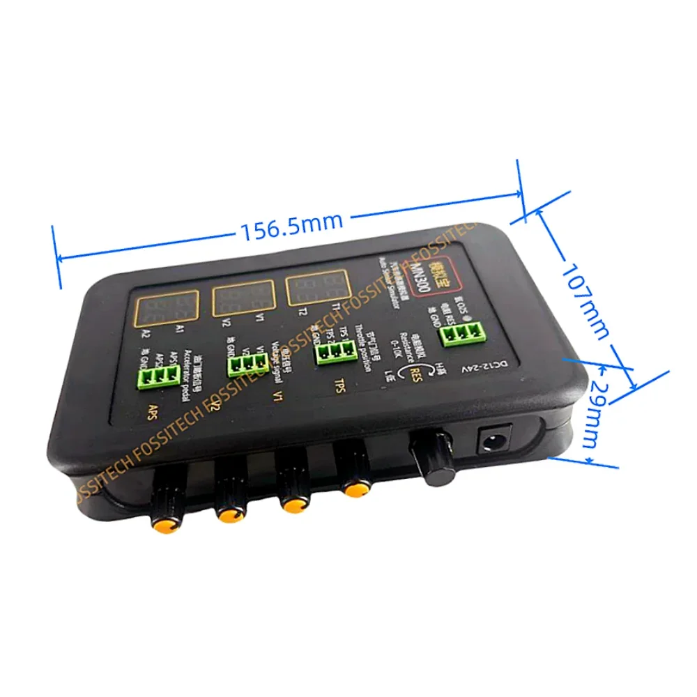 MN300 Automotive Sensor Simulator Auto Spannung Auto Widerstand Sauerstoff Öl Sensor Signal Generator Auto Computer-Board ECU Tester
