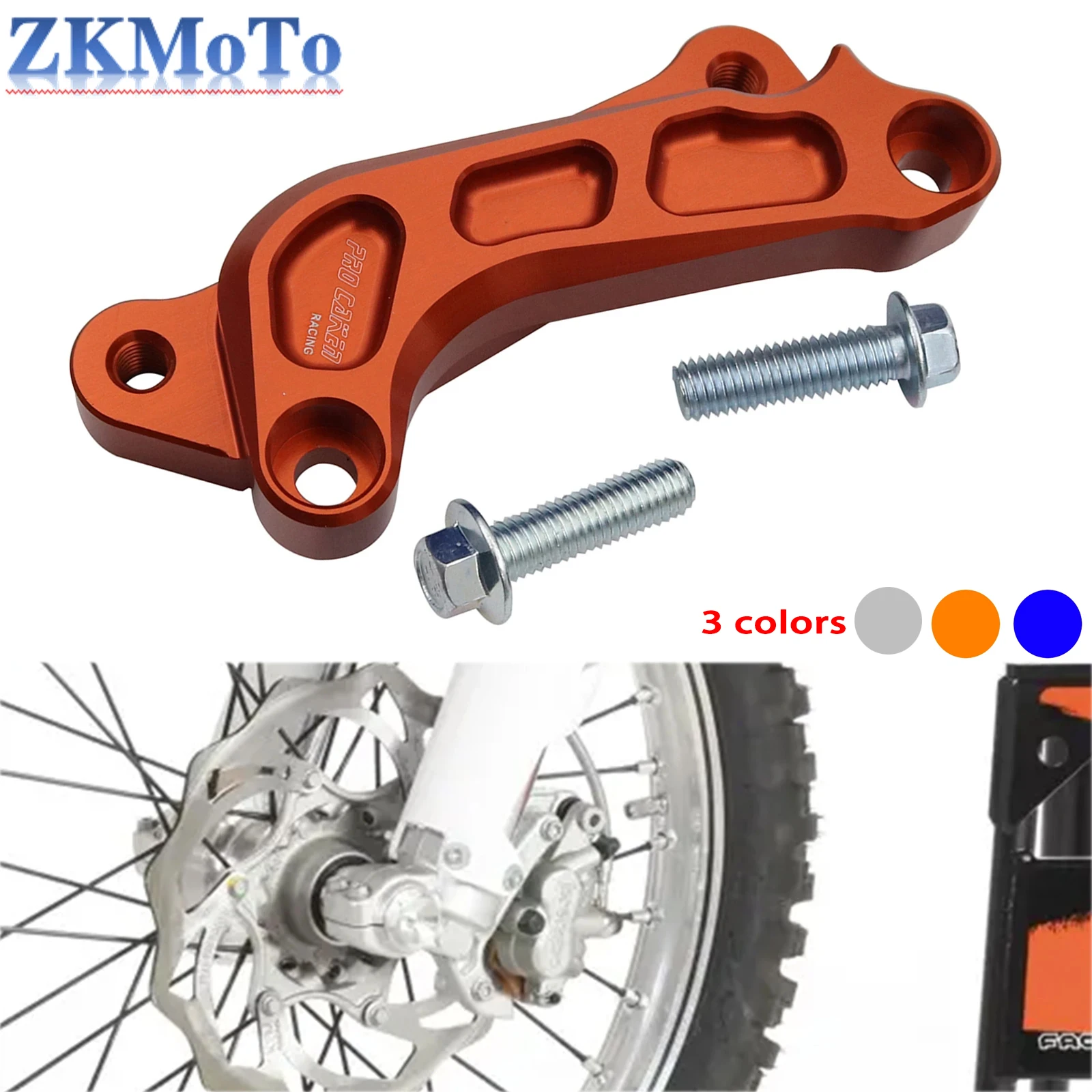 

Motorcycle 320mm CNC Front Brake Pump Fixed Bracket For KTM XC XCF XCW SX SXF EXC EXCF Husqvarna 125-501 FE TE FC TC TX FX