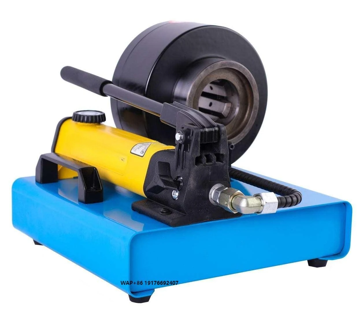 CE Certified Portable 6-25mm 1inch Manual Hand Hydraulic Rubber Hose Crimping Machine Pump 2 Layers Portable Hose Crimper Tools