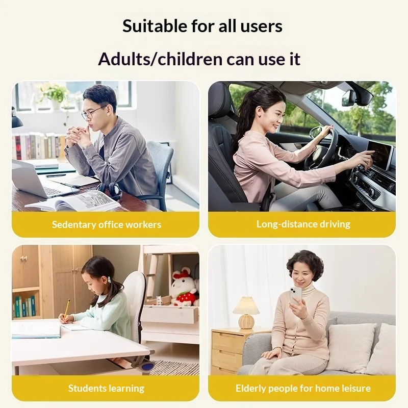 Good Posture Correction Ergonomic Chair Back Support Back Pain Relief Home Office Desk Chair Lumbar Back Support